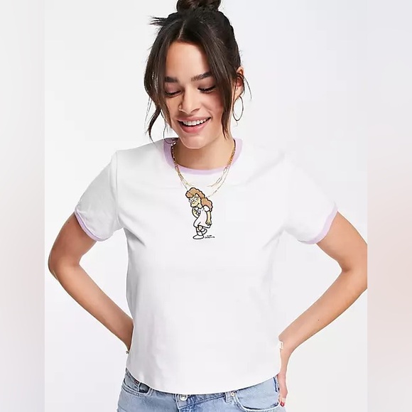 NWT Levis x Simpsons Baby Tee - Picture 1 of 6